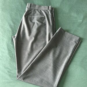 State and Liberty Athletic Fit Stretch Suit Pants - Heathered Grey (32x30)